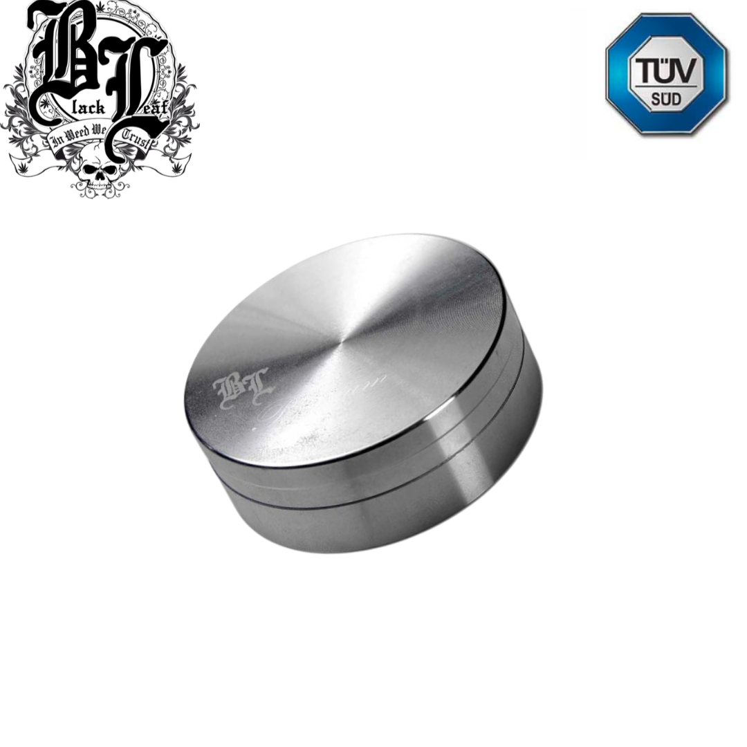 Grinder, Black Leaf®, Edelstahl, 2-teilig, 39mm